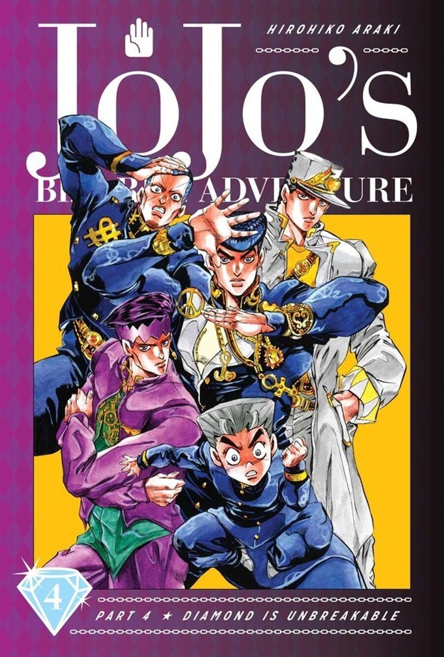 📚 Jojo's Bizarre Adventure Part 4 Vol. 4 Official English Manga